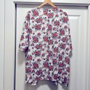 Emery Rose Floral kimono  XL